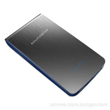 Dual USB Ports Power Bank, 10,000mAh Capacity, Exquisite Curve, Good Texture